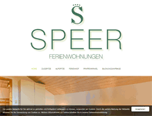 Tablet Screenshot of ferienhof-speer.de